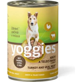 Yoggies morčacie s sladké zemiaky a bodlákovým olejom 400 g