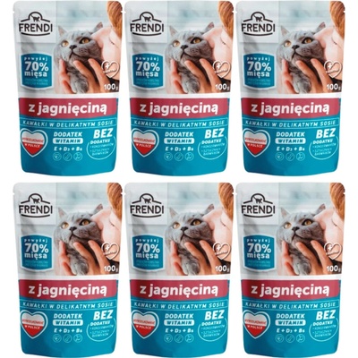 Frendi kousky v omáčce s jehněčím masem 6 x 100 g
