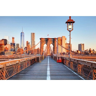 Dimex MS-5-2968 Vliesová fototapeta Brooklyn Brigde s Manhattanem rozměry 375 x 250 cm