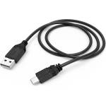 Hama Кабел HAMA USB-A мъжко - USB-C мъжко за зареждане на SONY PS5, 0.75 m, Черен (HAMA-54461) - cybertrade
