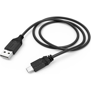 Hama Кабел HAMA USB-A мъжко - USB-C мъжко за зареждане на SONY PS5, 0.75 m, Черен (HAMA-54461) - cybertrade