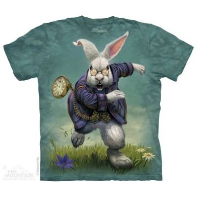 Tričko unisex The Mountain White Rabbit modré