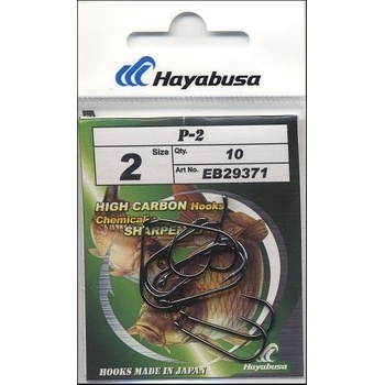 Hayabusa Hooks Model P2 veľ.2 10 ks