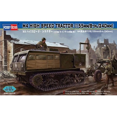 Hobby Boss M4 High Speed Tractor 155mm/8-in./240mm） 82408 1:35