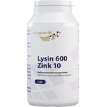 VitaWorld Lysine 600 mg | Plus Zinc 10 mg [120 капсули]