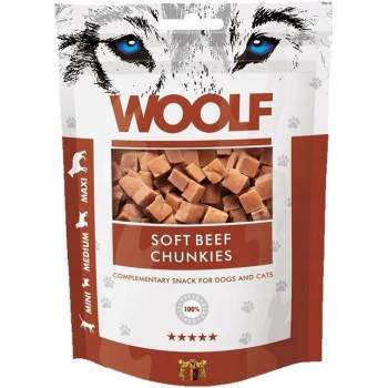 Wolf Pochúťka Beef Chunkies z hovädzieho mäsa 100 g