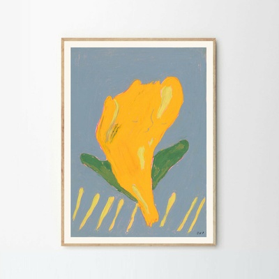 Moikka Plagát Lille gule by Ojuna Njama Petersen 50x70