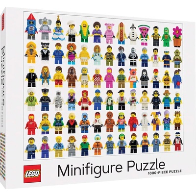 Chronicle Books - Puzzle LEGO: Minifigure - 1 000 piese