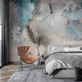 Image 1 of Art Gift Decor Цветя в стената