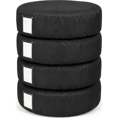 SIXTOL Car Tire Cover Basic L, 13"–17", 4 ks