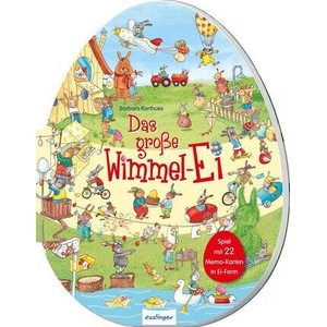 Das große Wimmel-Ei, mit Eier-Memospiel | Barbara Korthues (ISBN: 9783480241453)