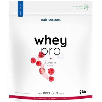 Nutriversum Whey Pro Pure | with N-Zyme System [1000 грама] Малинов Йогурт