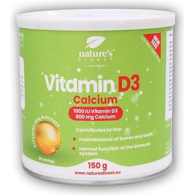 NaturesFinest Vitamin D3 + calcium 150 g