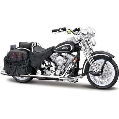 Maisto - HD - Мотоциклет - 1999 FLSTS Heritage Softail Springer, блистерна кутия, 1: 18