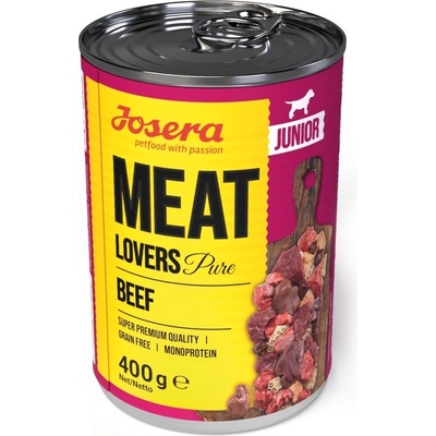 Josera Dog Meat Lovers Junior Pure Beef 400 g
