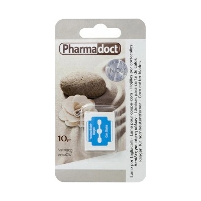 Pharmadoct Feet náhr.minižiletky do škrabky 10 ks