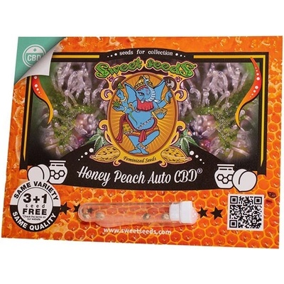 Sweet Seeds Honey Peach CBD AUTO Semena neobsahují THC 3+1 ks – Zboží Dáma
