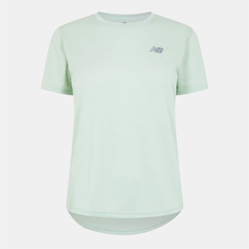 Image 1 of New Balance Women's Short-Sleeve Performance Running Top - Blue