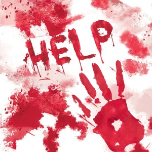 Amscan Салфетки - Help (кървави) 20 бр