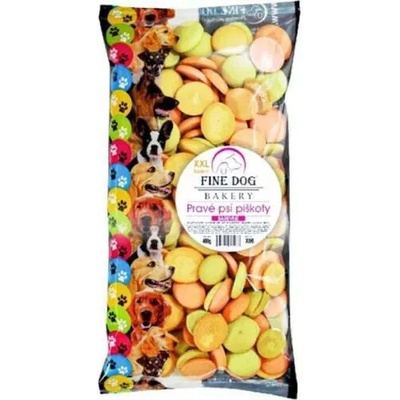 FineDog piškóty mix farebné xxlbalenie 400 g
