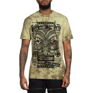 AFFLICTION мъжка тениска affliction - sin city devils - a26402-boac