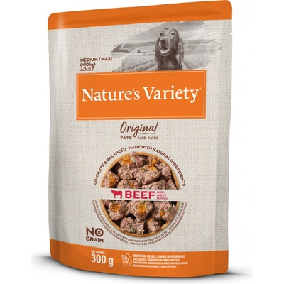 Nature's Variety Original Adult Medium s hovädzím mäsom 300 g