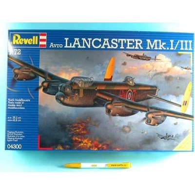 Corfix Avro Plastic ModelKit letadlo 04300 Lancaster Mk.I/III 1:72