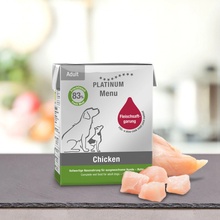 Platinum Natural Menu Adult Chicken 12 x 185 g