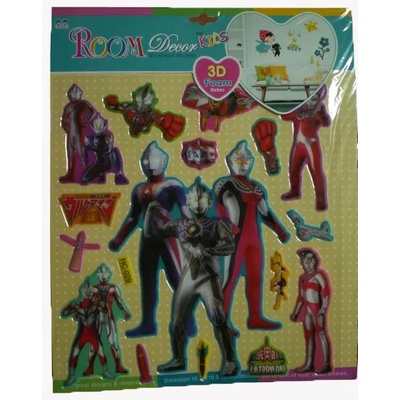 Обемен Стикер 3d ultraman