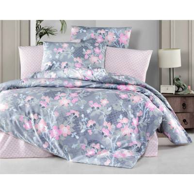 Brotex obliečky Satén Sarah pink 220x200 70x90