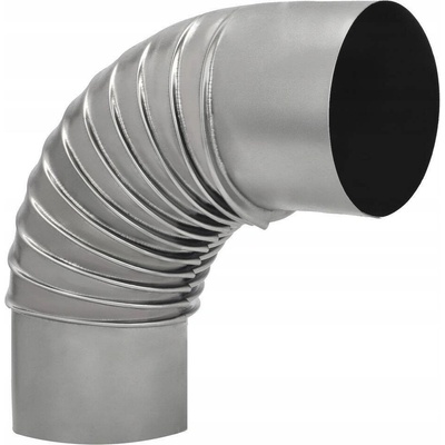 koleno dymové na komín pre krbové kachle Ø110 tepelne odolné