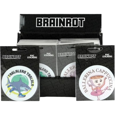 Toikido Brainort nálepky PVC 2 ks balenie