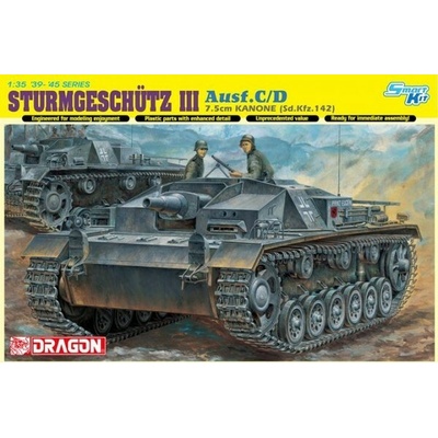Dragon models Sturmgeschutz 7,5cm Kanone Sd.Kfz.142 Ausf. C/D 1:35