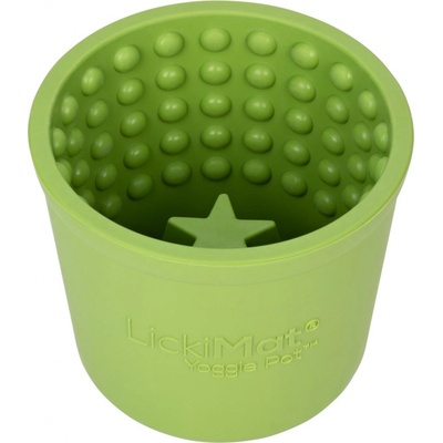 LickiMat Yoggie Pot lízací kelímek zelený