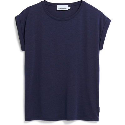 Armedangels Дамска тениска ARMEDANGELS Women's Jilaana T-shirt - Tinted Navy (116-9505-1714)