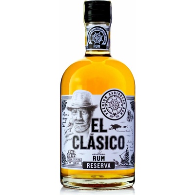 Rum El Clasico Reserva 37,5% 0,5 l (holá láhev)