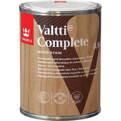 Tikkurila Valtti complete 9 l Bezbarvý – Sleviste.cz