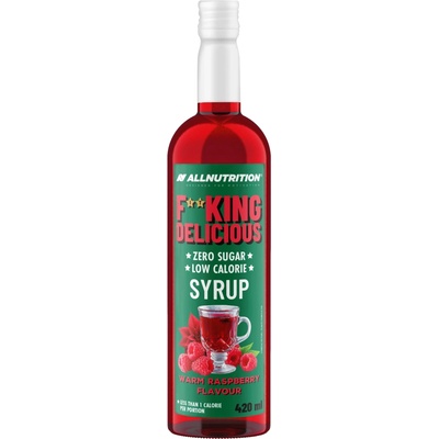 Allnutrition Fitking Delicious Syrup Zero 420 g - 490 g Malina