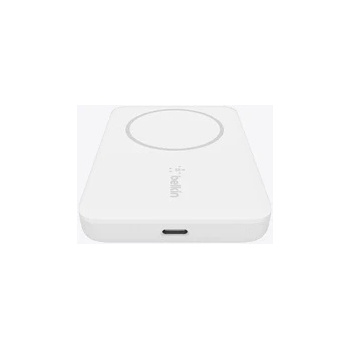 Apple Belkin BOOST CHARGE (2500 mAH) Magnetic Wireless Power Bank - White (BPD002btWH)