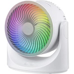 EUROLAMP Rgb led настолен вентилатор 10w/5v диаметър 18, 5 см (eu0702)