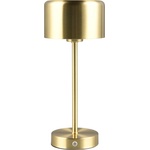 Reality LED настолна лампа с възможност за димиране в златисто (височина 30 cm) Jeff - Reality (R59151108)