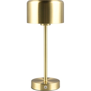 Reality LED настолна лампа с възможност за димиране в златисто (височина 30 cm) Jeff - Reality (R59151108)