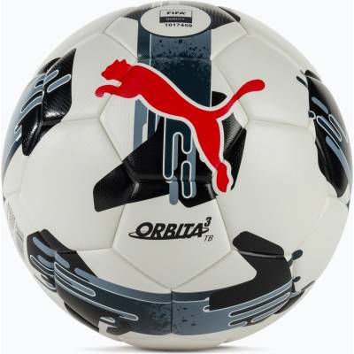 Футболна топка PUMA Orbita 3 TB FIFA Quality puma white/puma black размер 5