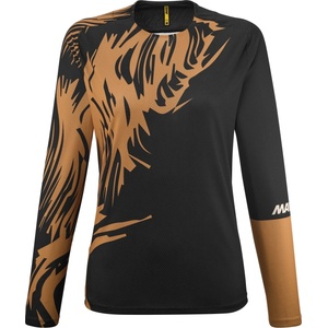 Mavic Дамска фланелка с дълъг ръкав за колоездене Mavic Women's Deemax Enduro L/S Jersey Cycling jersey - Black - размер XL (156-2845-0115)