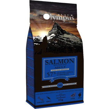 Black Olympus Adult Medium Salmon & Brown Rice 12 кг