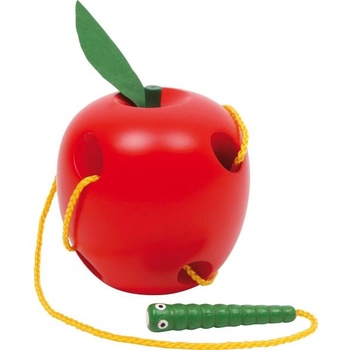 Woodyland Превличане ябълко с червейче