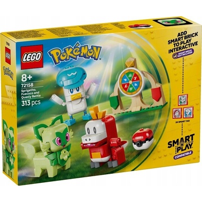 LEGO® Pokémon™ 72158 SMART Play™: Souboj Sprigatita, Fuecoca a Quaxlyho