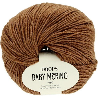 Drops Baby Merino MIX 61 hnědá
