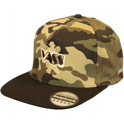 Vass Snapback Camo With Black Peak