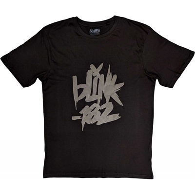 Blink 182 tričko Neon Logo čierne
